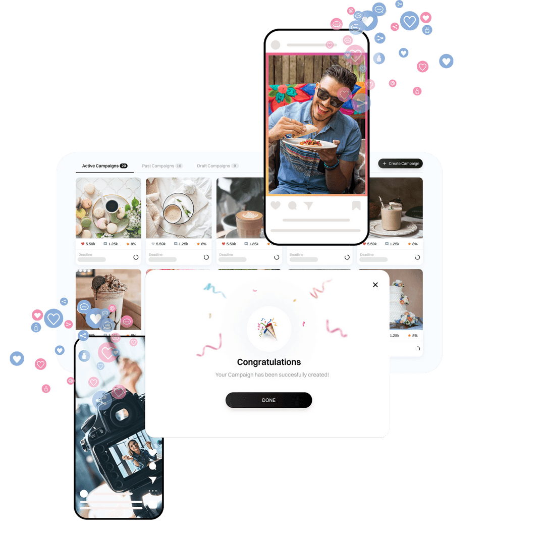 Brand campaign showcase